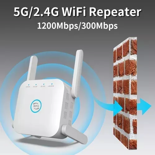 Repetidor Wifi Largo Alcance Amplificador Wifi Extender Long Range Signal  Amplif