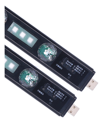 Luz Ambiental, Carga Usb, Lámpara Led Para Suela De Coche, C