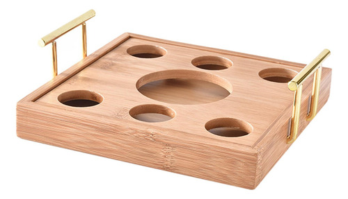 Soporte De Vidrio Para Bebidas, Soporte De Cuadrado