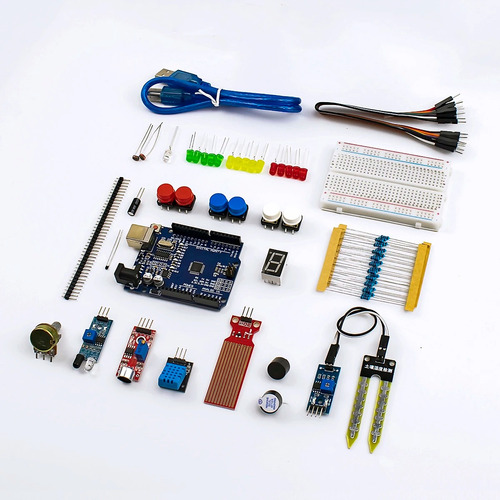 Kit Básico Para Arduino Uno Placa De Desenvolvimento