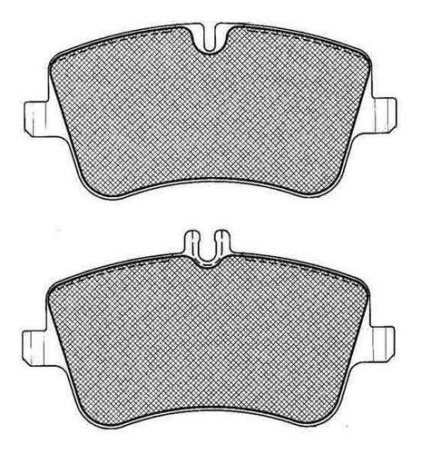 Pastilla De Freno Mercedes Benz --clase C 180-200-230 - Comb