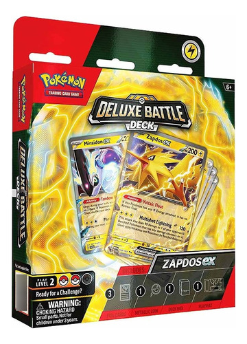 Pokemon Deluxe Battle Deck Zapdos Ex