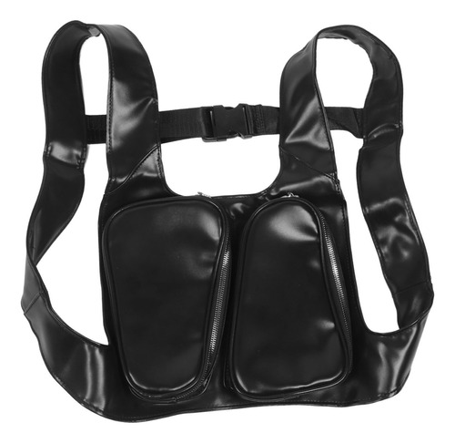 Bolso De Pecho Deportivo Rig Pu De Cuero Ajustable Y Multifu