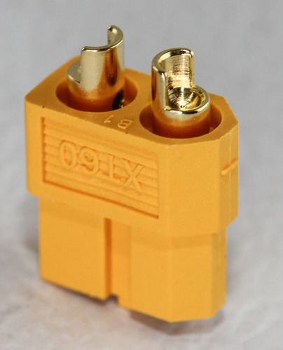 Conector Xt-60 Xt60 Ficha Bateria Hembra 500v 30a 30amp Htec