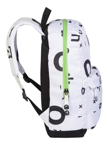 Mochila Juvenil Unisex 1818 Color Blanco