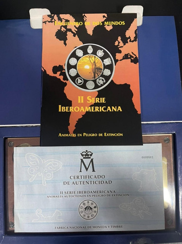 Serie Ii Iberoamericana - Moneda Plata (Usado)
