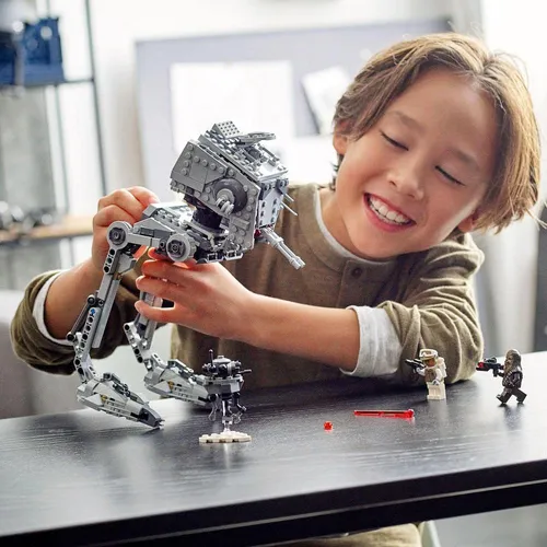 Juguete Lego Star Wars 75322 At-st On Hoth Con Chewbacca Y D