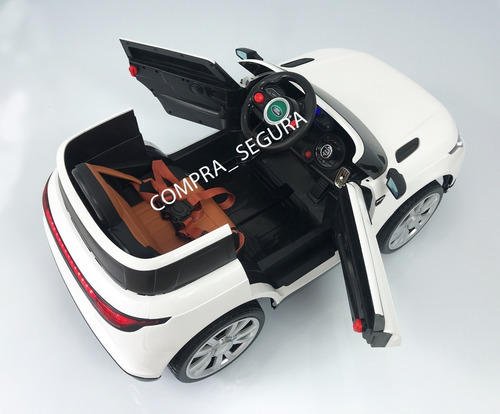 Imagen 2 de 10 de Carro Moto Electrico Niño Land Rover Llanta Caucho 12v Ctrol