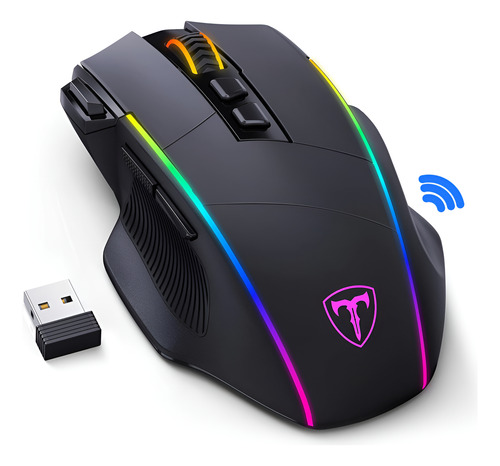 Mouse Inalámbrico Gamer Mac 10000 Dpi Juego Ergonómico Botón