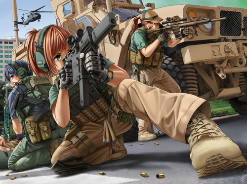 1 Kit De Pintura Terapéutica De Anime Militar T69