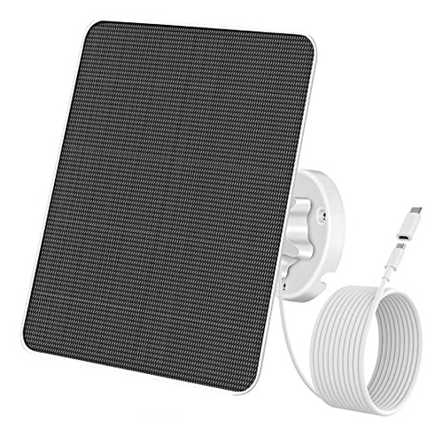 Panel Solar De 6 W Para Cámara De Seguridad, Cargador De Pan