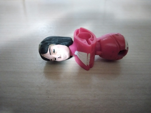 Power Rangers Mighty Morphin - Peça - Cabeça Da Ranger Rosa (Usado)