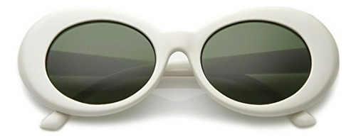 Gafas De Sol Ovaladas  Con Lentes Redondos De 51mm Y Montura
