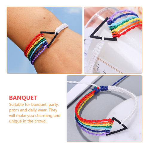 Pulsera De Cadena De Joyería Unisex De Moda Trenzada Hecha A