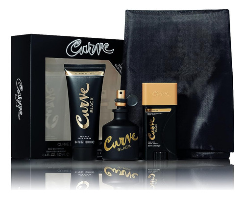 Set De Fragancias Curve Men's Cologne, Gel De Baño, Spray & 