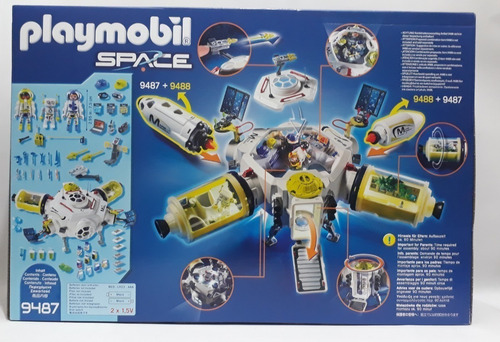 Imagen 2 de 4 de Playmobil 9487 Estación Espacial De Marte Espacio Astronauta