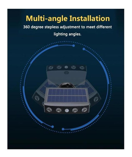 Reflectores Solares Led Pasillos, Mxrsi-002, 2pzas, 4led 5v