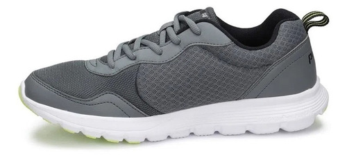 Zapatilla Power Wave Accent Niño Gris/lima