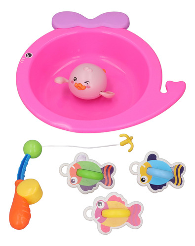 Juego De Pesca Para Bebés, Juguete Para Niños, Bañera De Pla