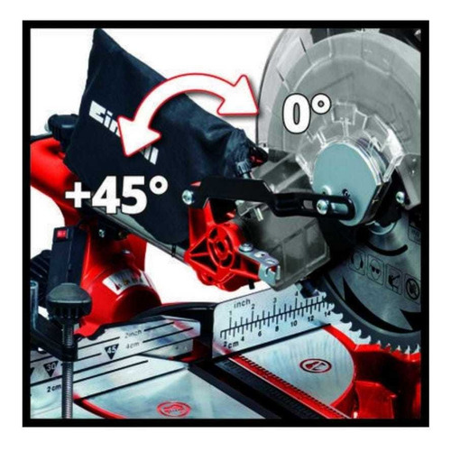Imagen 8 de 9 de Sierra Ingleteadora Einhell 10 Pulgadas + Mesa Banco