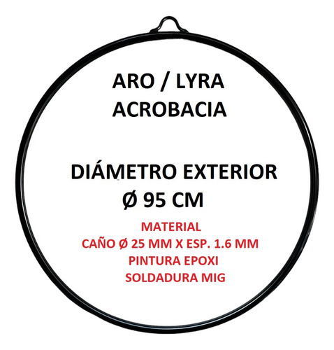 Aro Lyra De Circo Acrobacia