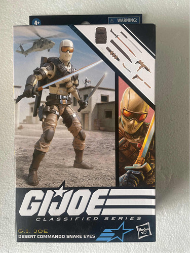 Desert Commando Snake Eyes G.i. Joe Classified Series
