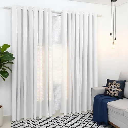 Cortina Oxford Tecido Premium Grosso 300x250 Sala Quarto