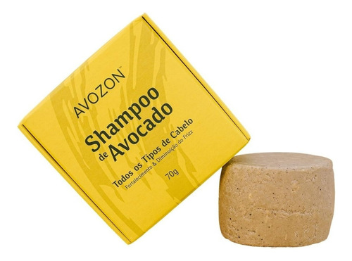  Shampoo De Abacate Avocado Em Barra Com Ozônio Avozon