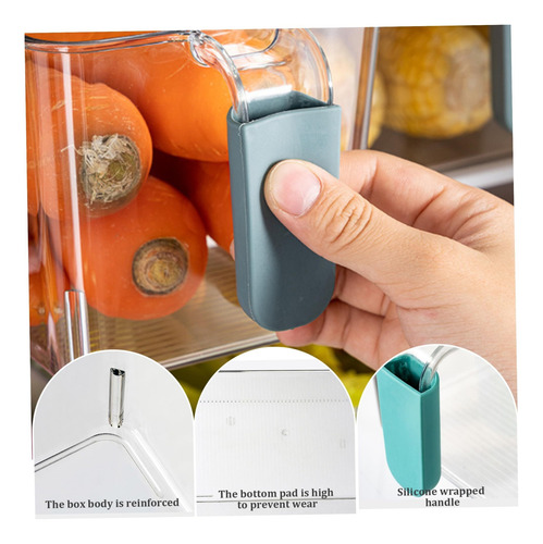 Recipiente Libre Bpa Recipiente De Cocina De Gran Capacidad