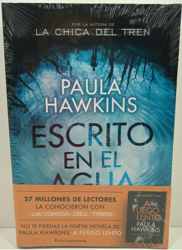 Hawkins Paula Escrito en el agua Editorial Planeta  2017