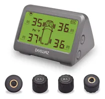 Comprar My66 Solar Tpms Sistema De Monitoreo 0-8 Bar 4 Sensores Ews