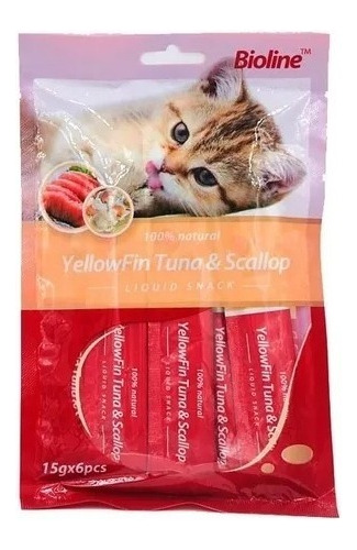 Comida  Para Gatos Snack Cremoso Tuna