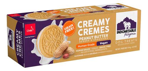 Creamy Cremes Peanut Butter Indomitable Patagonia 120 Gr