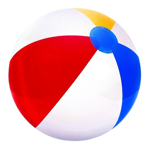 Pelota De Playa Multicolor 61cm