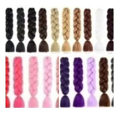 Pelo Para Trenzas Africanas 6 Paquetes Por Precio Publicado