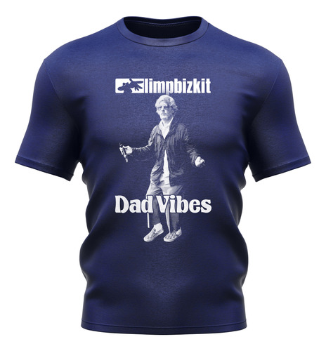 Camiseta Premium Estampada Limp Bizkit Dad Vibes 