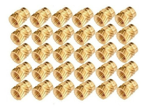 Kit 15 X Inserto Metálico De Rosca M4 Impressões 3d - Full