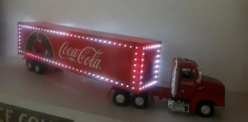 Navidad Camión Papá Noel Con Luces Led Para Adornar El Hogar