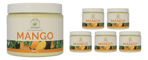  Crema Facial & Corporal De Mango Hidratante (400g) 6 Pack