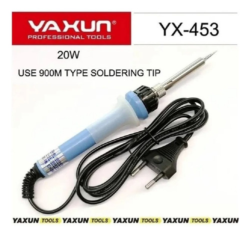 Ferro De Solda Yx 453 110v Ou 220v Ponta Padrão Yaxun Hikari