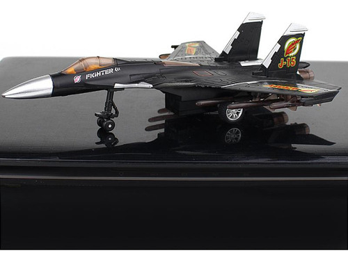1:100 Escala China J15 Modelo De Avión Fundido Aviones