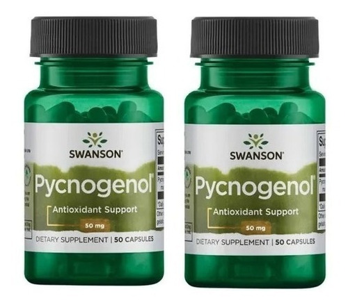 Pycnogenol Picnogenol Pack 2x 50mg 50cap Envio Gratis!