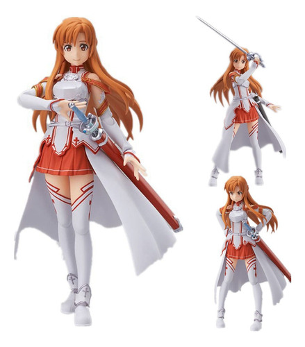 Sword Art Online Yuuki Asuna Figma 178 Figura Juguete Regalo