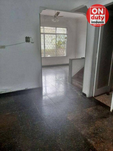Imagem 5 de 12 de Sobrado Com 3 Dormitórios À Venda, 120 M² Por R$ 600.000,00 - Campo Grande - Santos/sp - So0685