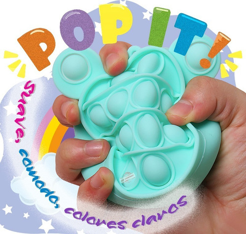 Monedero Fidget Toy Pop It Juguete Burbuja Anti Estres 1021