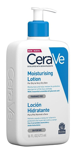Loción Hidratante Cerave 473ml Rostro Y Cuerpo
