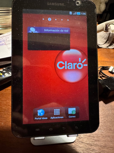 Tablet Samsung Galaxy Tab Gt-p1000l (impecable) C/cargador. Blanco (Usado)