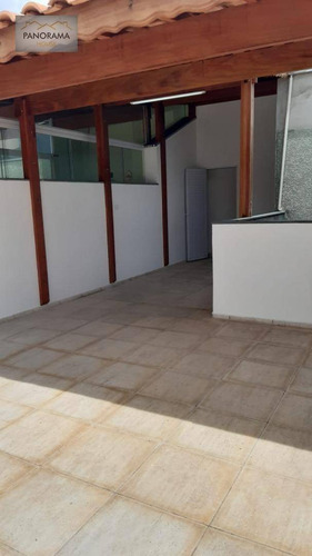 Imagem 13 de 19 de Apartamento Cobertura Sem Condominio Com 2 Dormitórios À Venda Por R$ 255.000 - Jardim Silvana - Santo André/sp - Ad0001