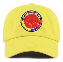 Comprar Gorro Jockey Visera Curva Colombia Futbol Logo Bordado