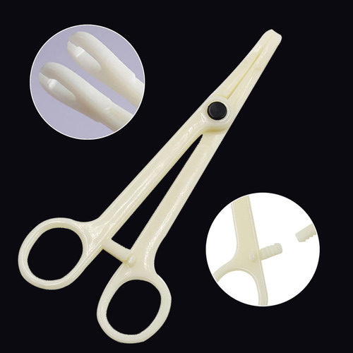 Combofix - 10 Pinzas Desechables Para Piercing, Pinzas De O